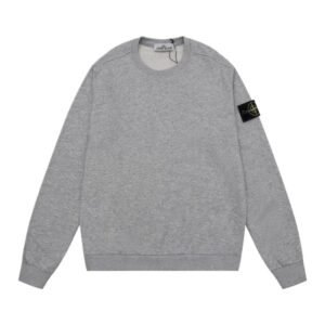 Stone Island basic gray sweatshirt