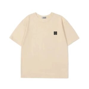 Stone Island basic simple beige T-shirt