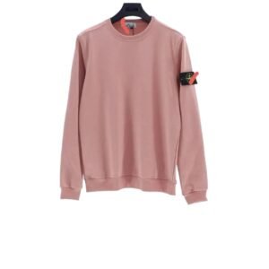 Stone Island simple pink sweatshirt