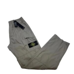 Stone Island workwear style khaki pants