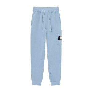 Stone Island Workwear Style Light Blue Sweatpants