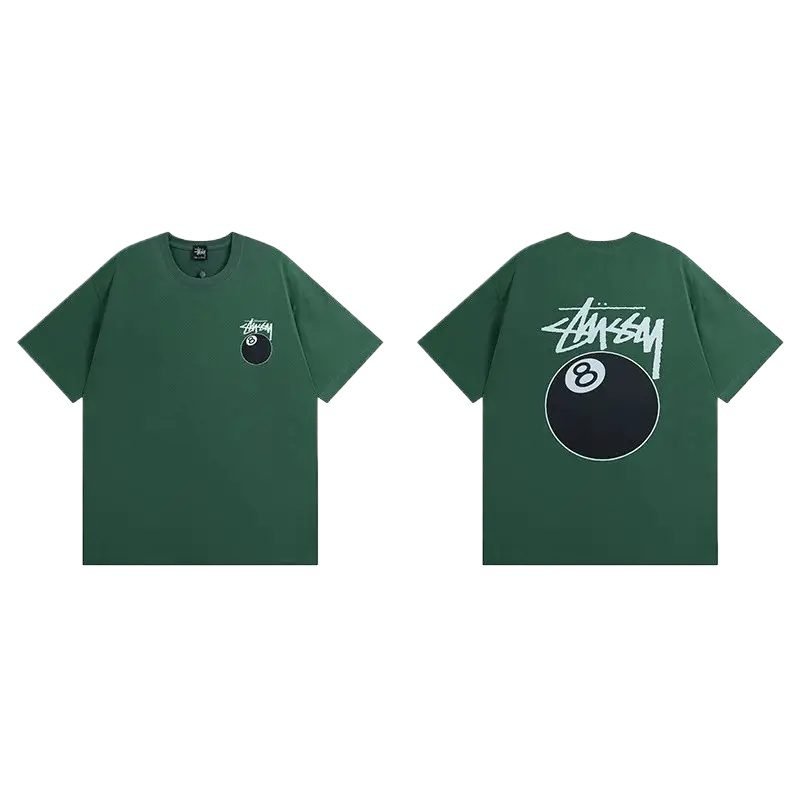 Stussy 8 Ball Series Green T-shirt