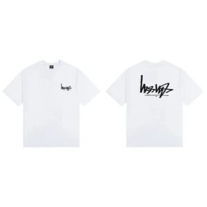 Stussy basic simple style white T-shirt