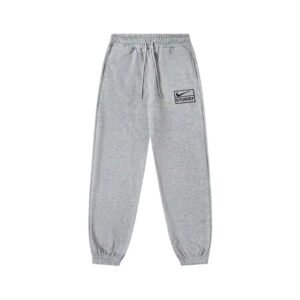 Stussy Co-branded Casual Gray Sweatpants