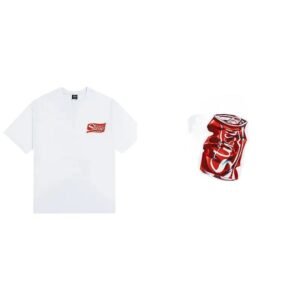 Stussy Coca-Cola Print White T-shirt