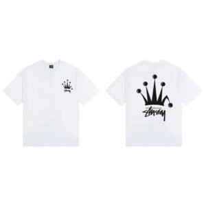 Stussy Crown Style White T-shirt