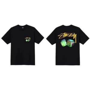 Stussy Dice Print Style Black T-shirt