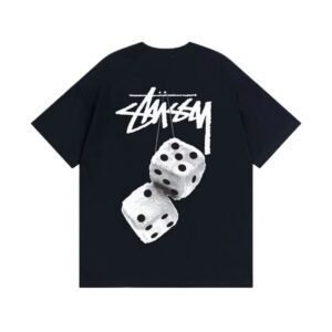 Stussy Dice Style Black T-shirt