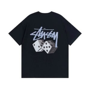 Stussy Dice Style Black T-shirt