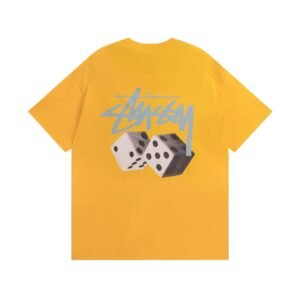 Stussy Dice Style Yellow T-shirt