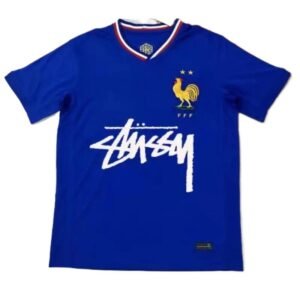 Stussy French Team Style Blue T-shirt