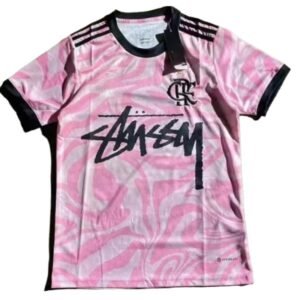 Stussy Graffiti Style Pink T-shirt