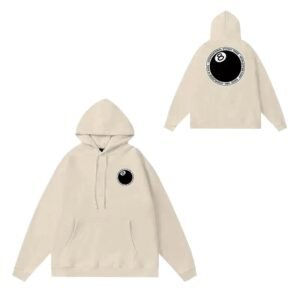 Stussy No.8 Ball Casual Style Sweatshirt