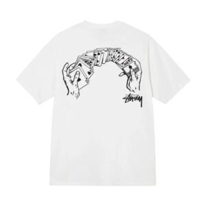 Stussy Poker Style White T-shirt