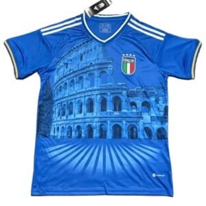 Stussy Roman Print Blue Trendy T-shirt