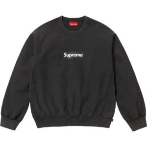 Supreme basic black sweatshirt