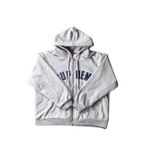 Supreme Basic Casual Grey Hoodie