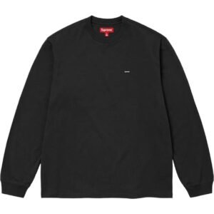 Supreme basic simple black long-sleeve