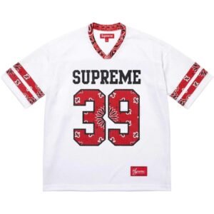 Supreme digital printed sporty white T-shirt