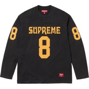 Supreme Digital Retro Style Black T-shirt