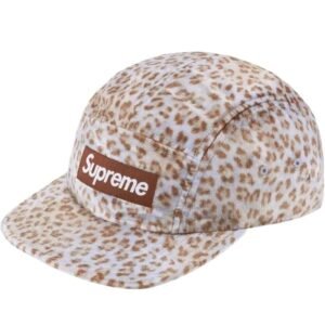 Supreme Leopard Print Retro Style Hood