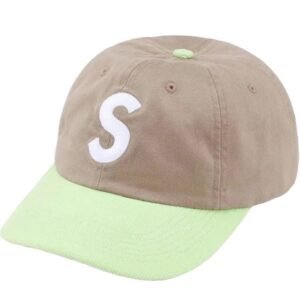 Supreme letter color - blocking baseball cap