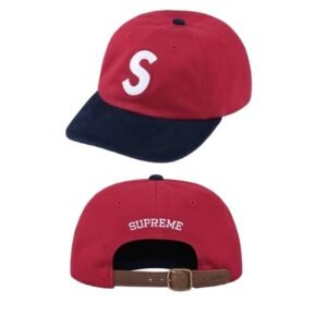 Supreme letter style red hat