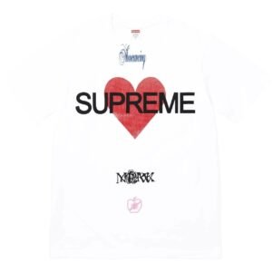 Supreme Love Trend Brand White T-shirt
