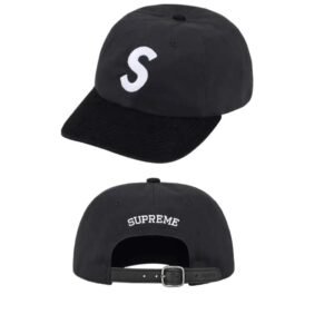 Supreme minimalist style black cap