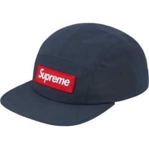 Supreme minimalist style dark blue hat