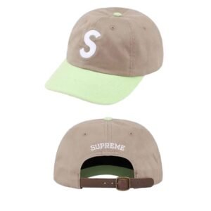 Supreme minimalist style khaki green hat