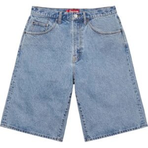Supreme Retro Style Denim Shorts