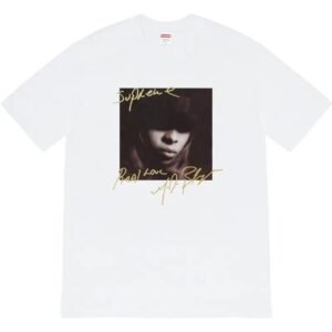 Supreme Signature Style White T-shirt