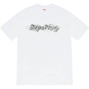 Supreme Smoky Style White T-shirt