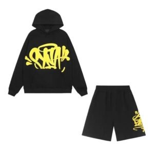 SynaWorld Graffiti-style Black Suit