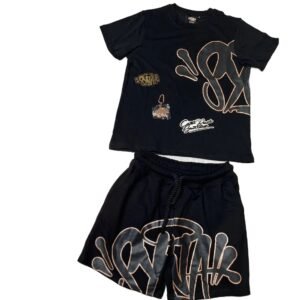 SynaWorld Graffiti Style Black Suit