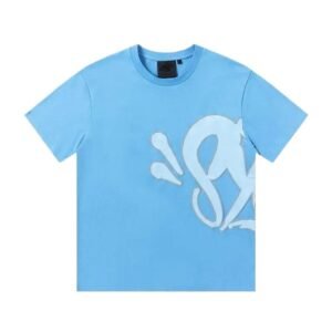 SynaWorld Graffiti-style Blue T-shirt