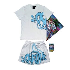 SYNAWorld Graffiti Style White Suit