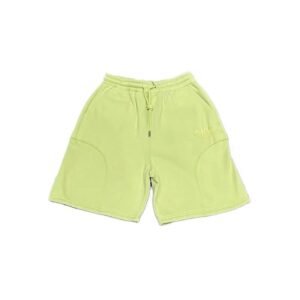 SynaWorld minimalist style light green shorts