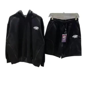 SynaWorld Trendy and Cool Style Black Suit