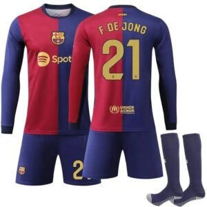 The classic red and blue jersey of Barcelona