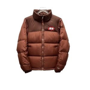 The North Face Mocha Brown Down Jacket