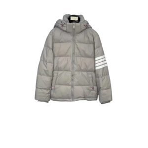 Thom Browne classic grey down jacket
