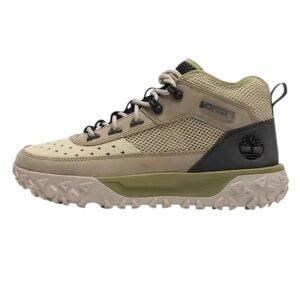 Timberland outdoor-style khaki high-top shoes