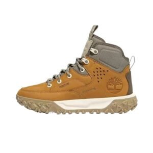 Timberland outdoor style tan high-top shoes