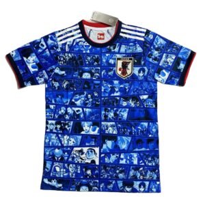 Tokyo Ghoul anime-style blue T-shirt