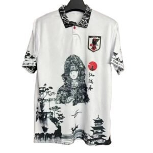 Tokyo Ghoul black and white wind polo shirt