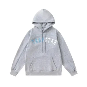 Trapstar Letter Style Grey Hoodie
