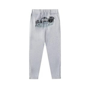Trapstar - printed casual - style grey pants