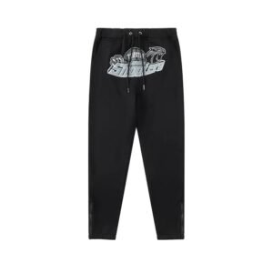 Trapstar - printed sporty black pants